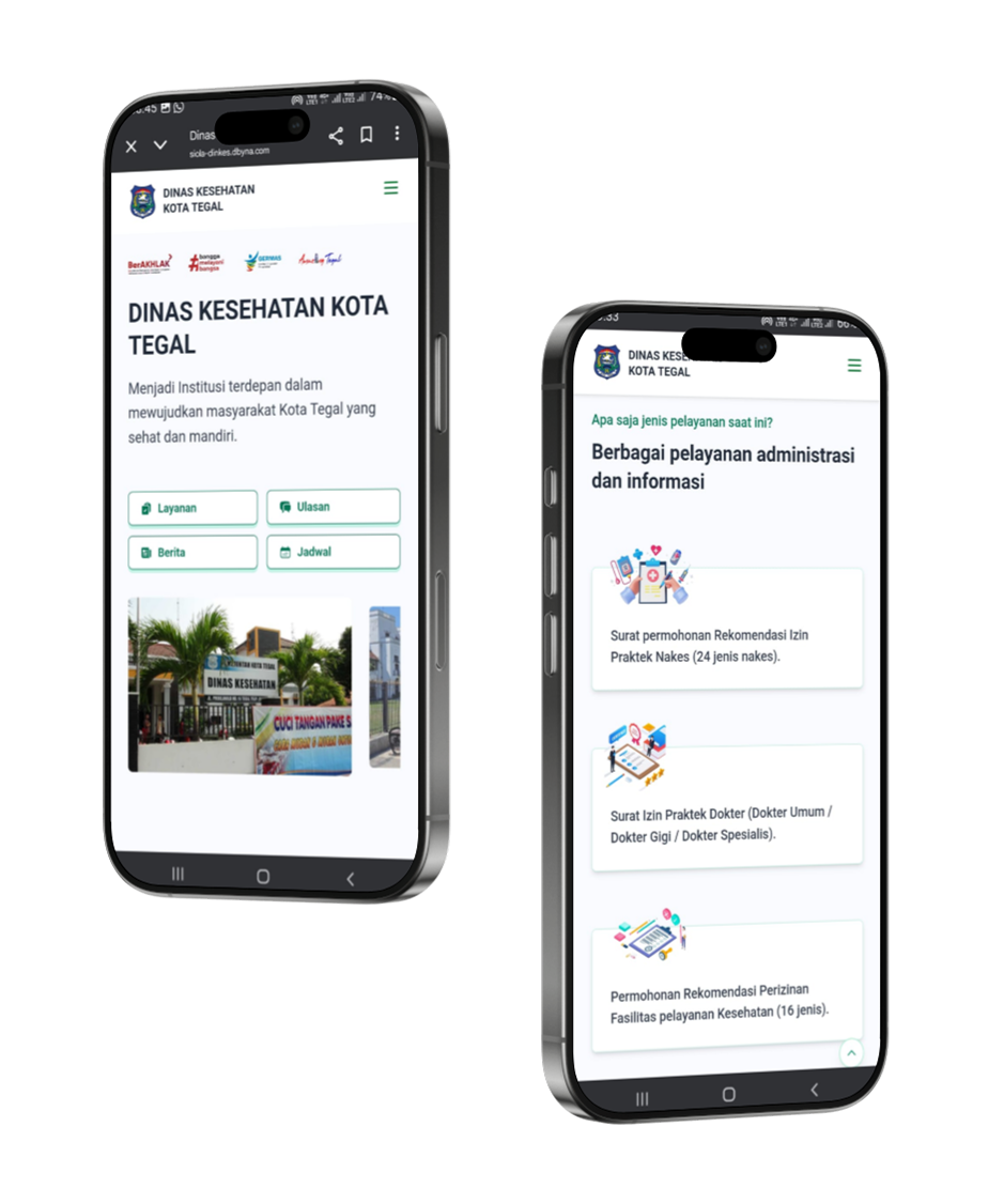 SIOLA - Dinkes Kota Tegal